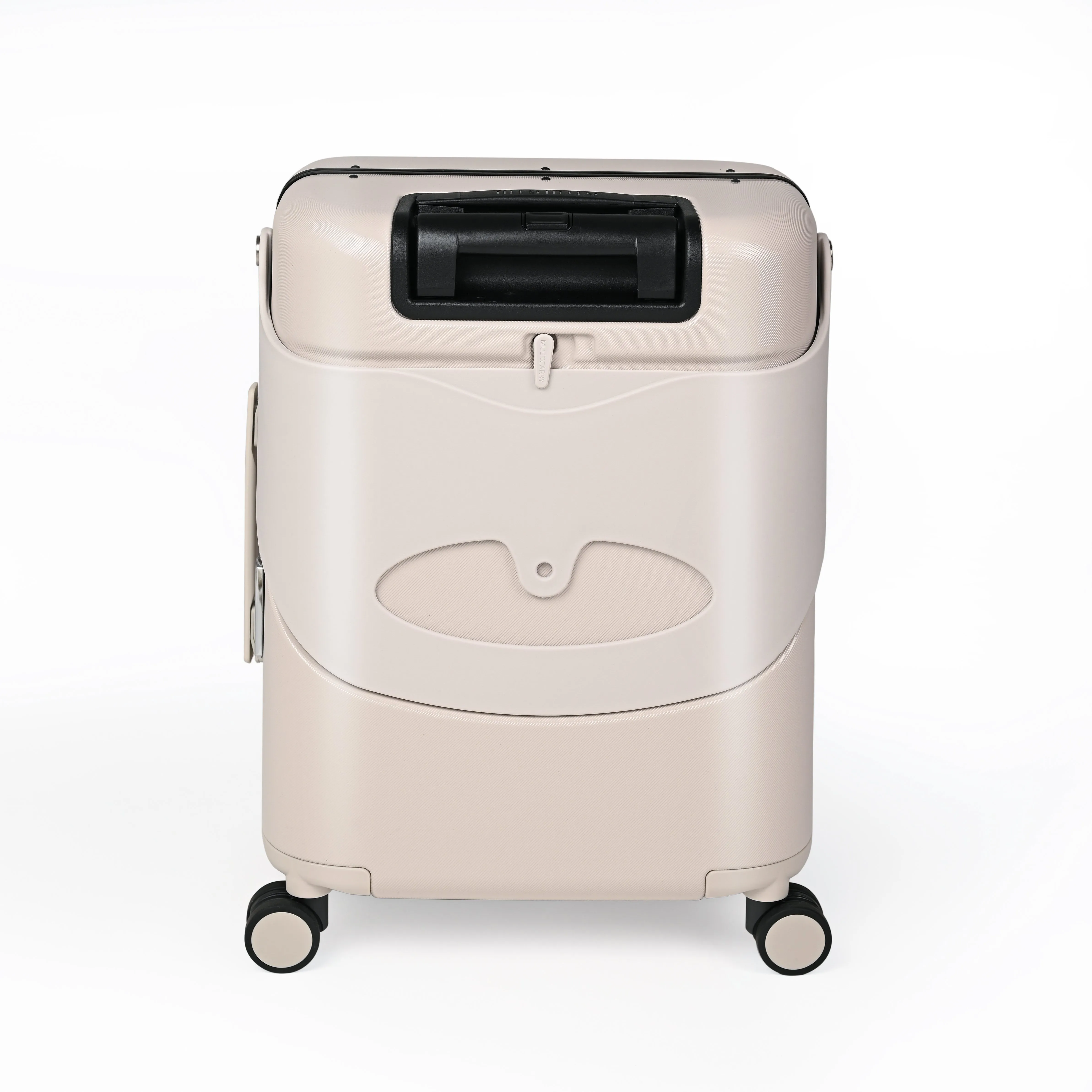 Miamily Mist Grey Ride On Trolley Carry-On Luggage 18 inches