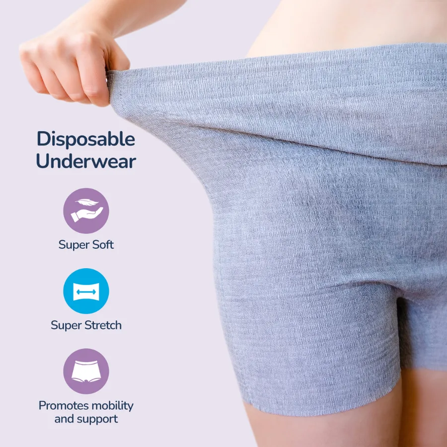 Novel Postpartum Essentials: Instant Ice Packs   Reusable Hot & Cold Packs   Disposable Boy Shorts   Peri Bottle (11pc. Set)