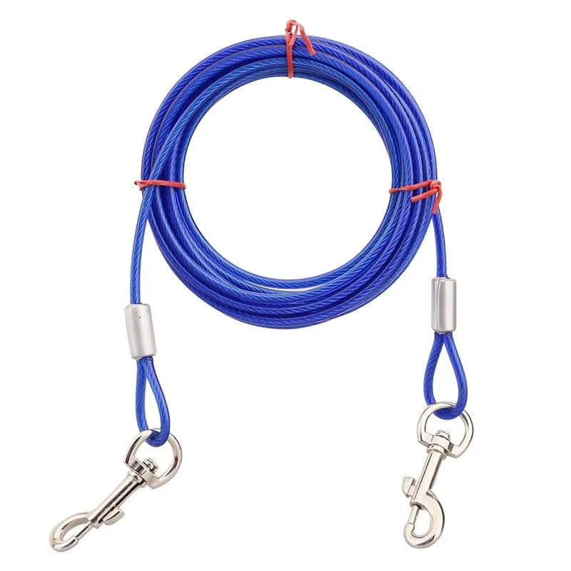 Outdoor Anti-Bite Tie Out Cable