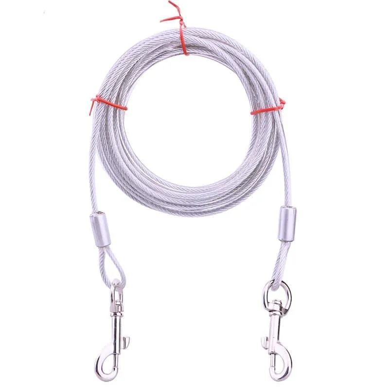 Outdoor Anti-Bite Tie Out Cable