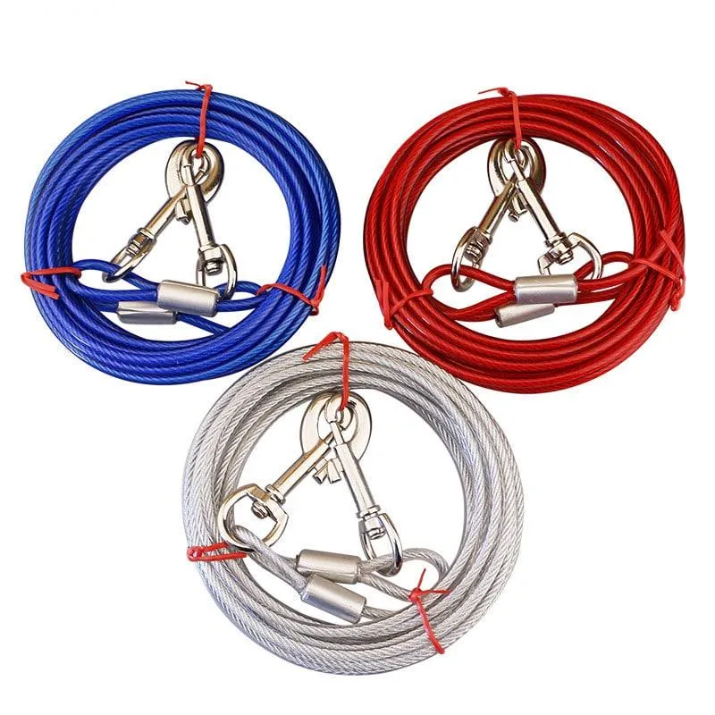 Outdoor Anti-Bite Tie Out Cable