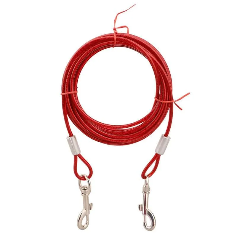 Outdoor Anti-Bite Tie Out Cable