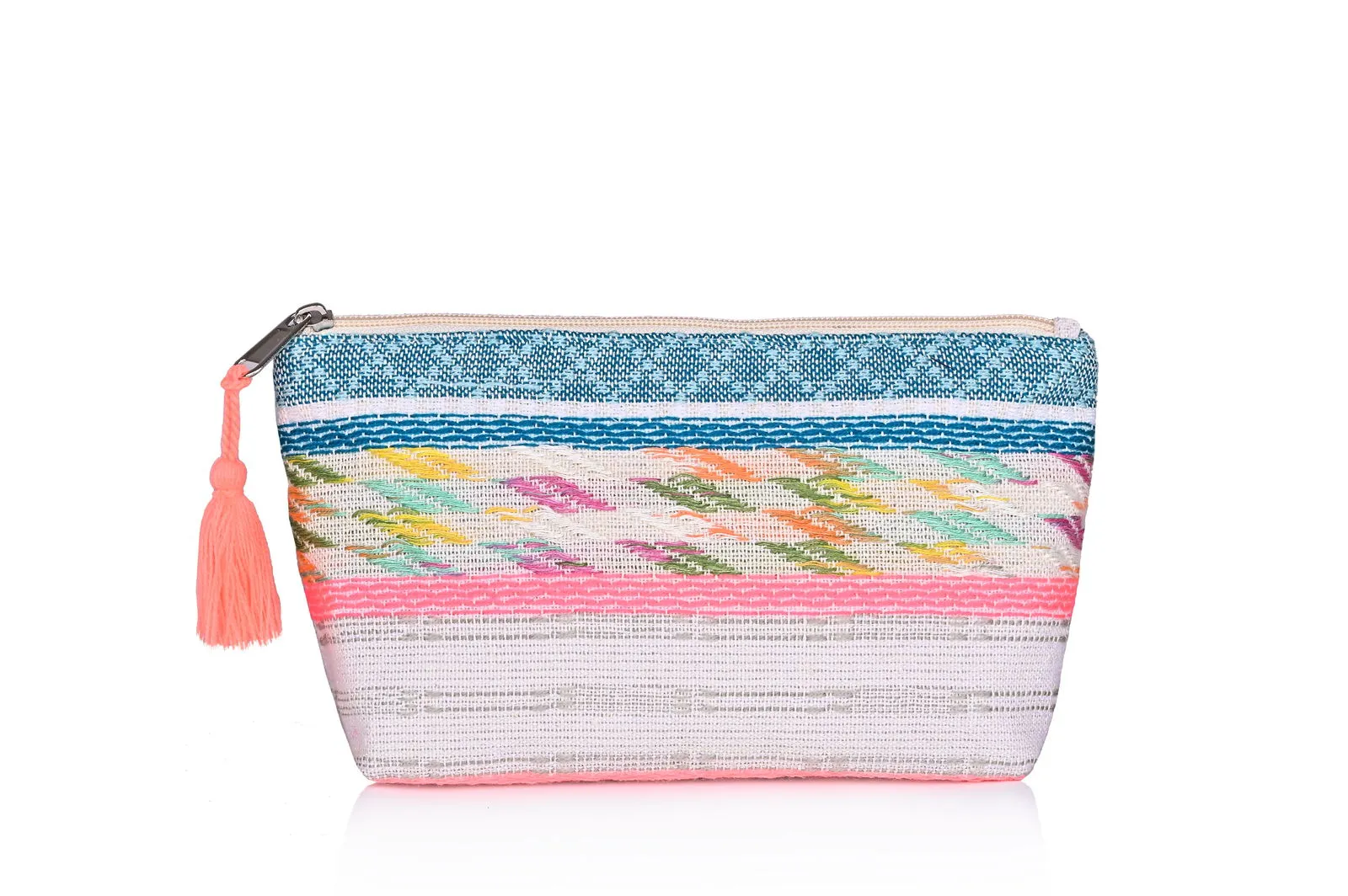 Pom Pom Cosmetic Bag