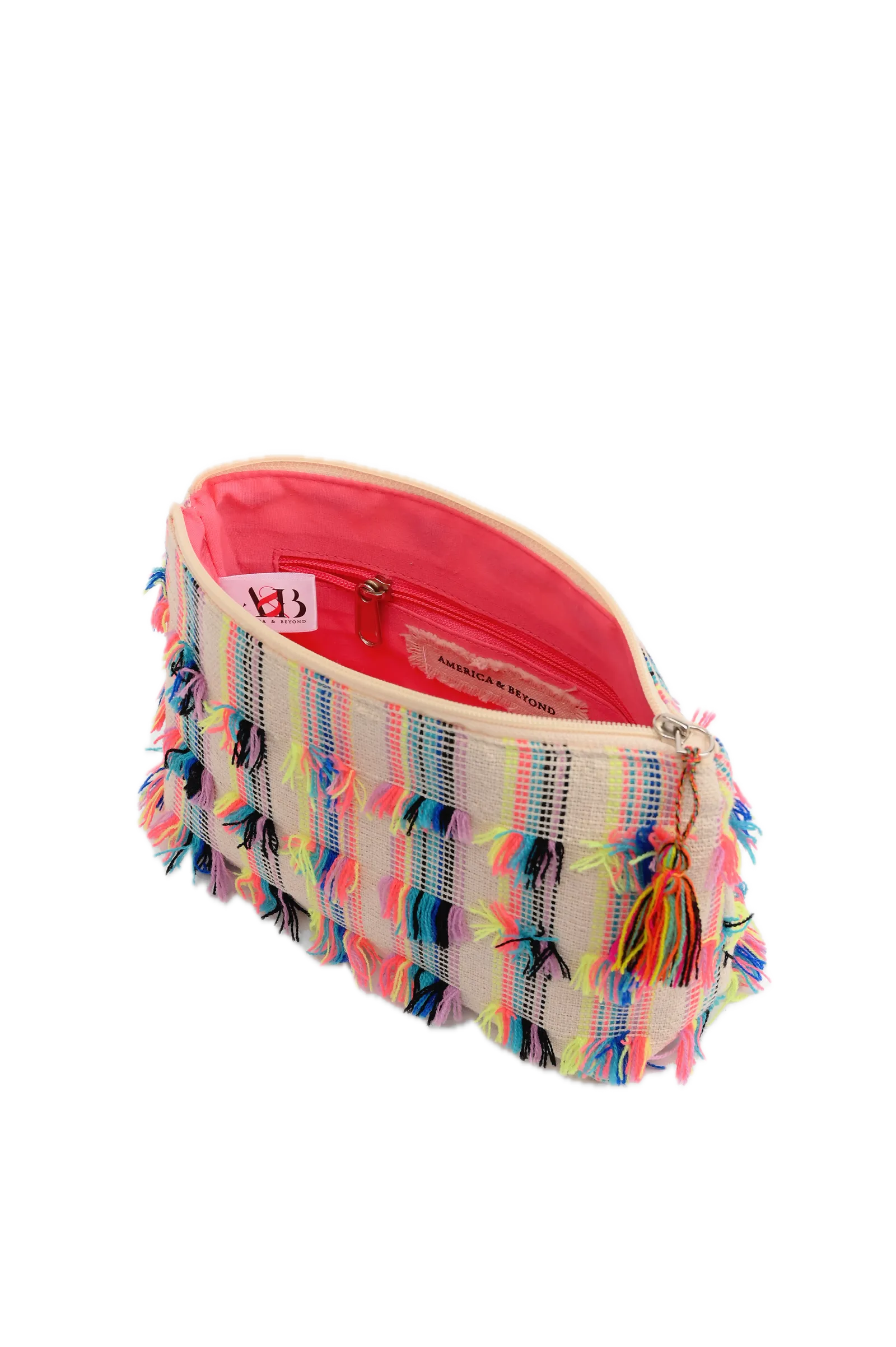 Pom Pom Cosmetic Bag