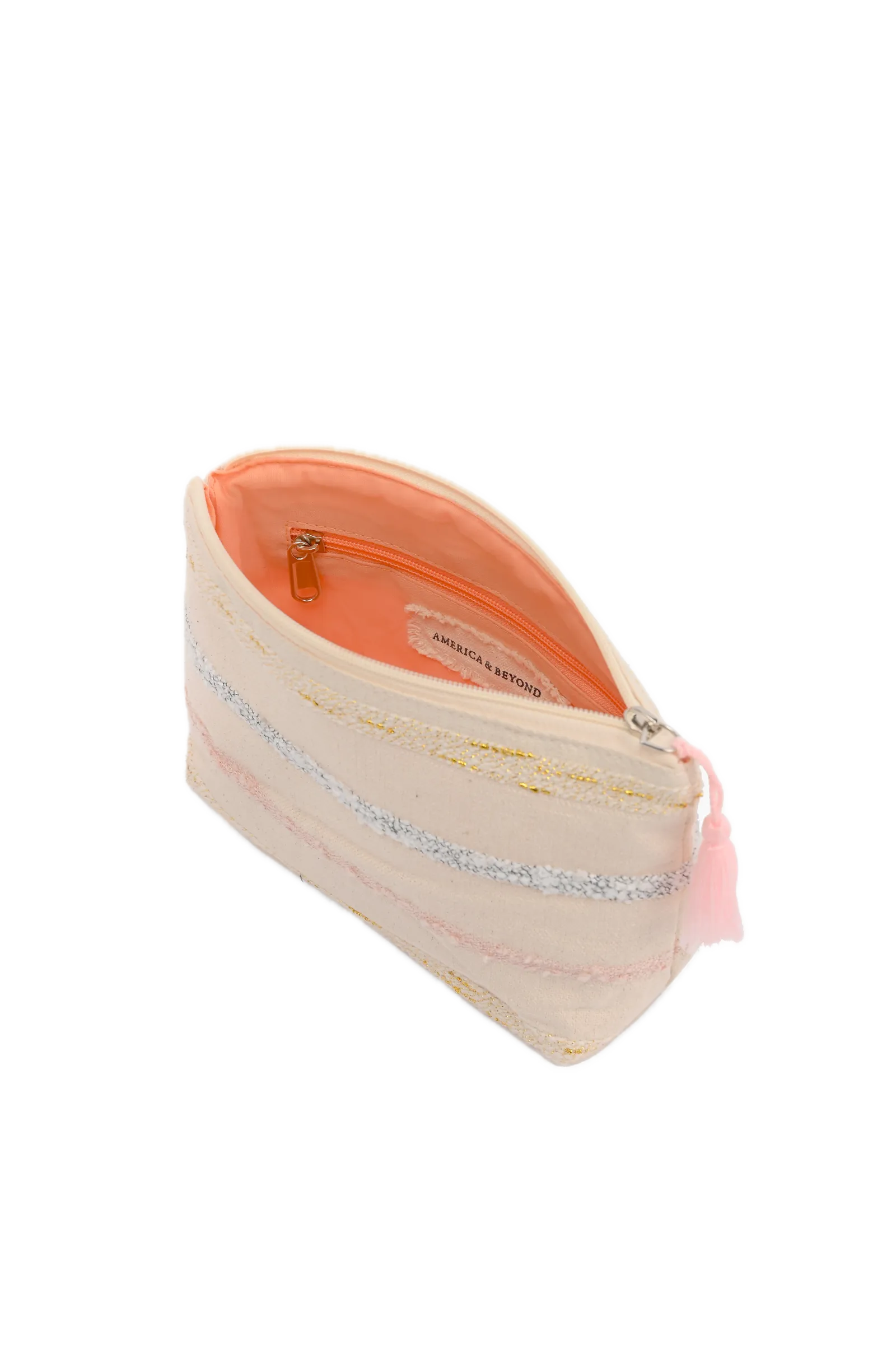 Pom Pom Cosmetic Bag