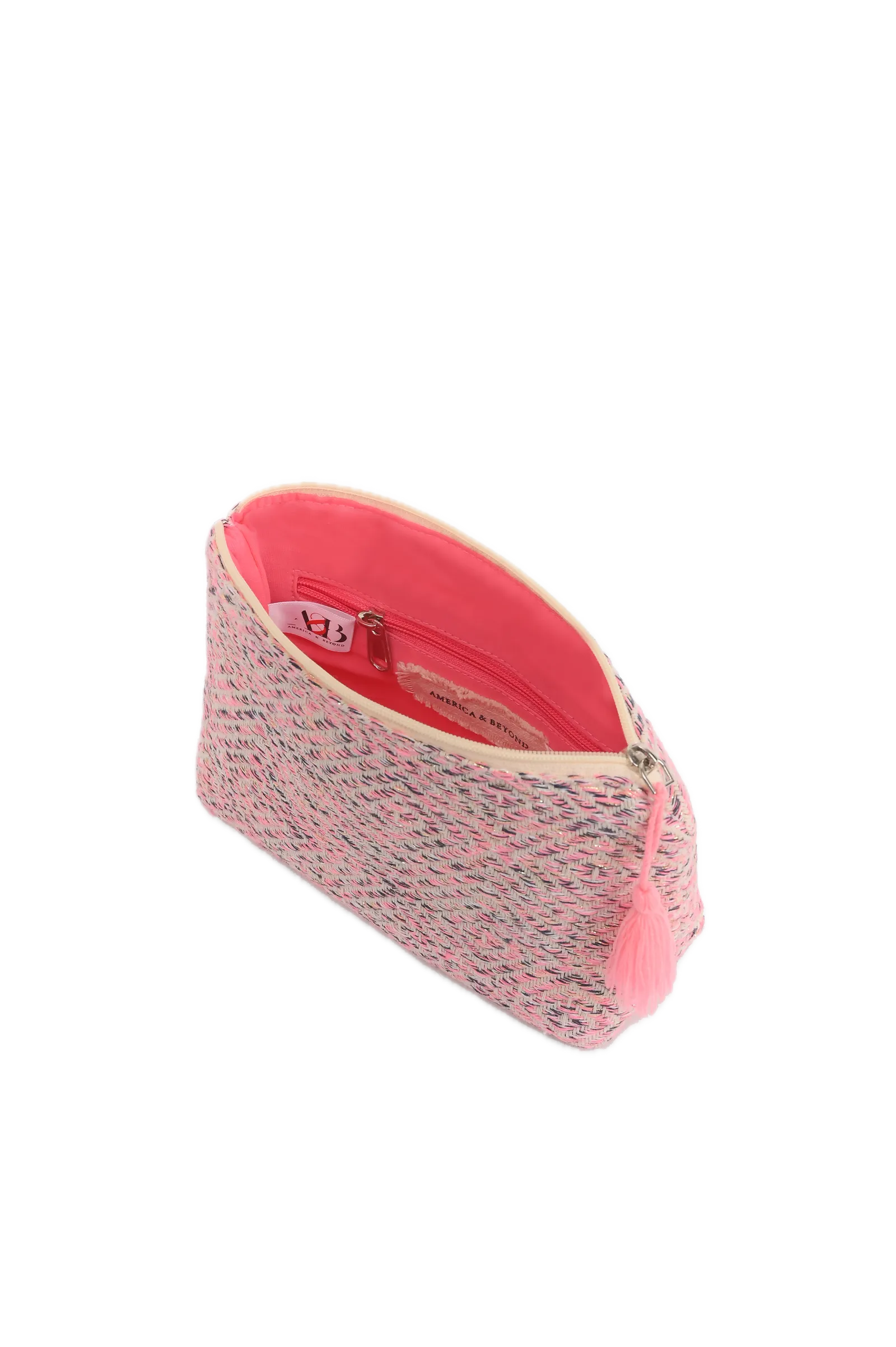 Pom Pom Cosmetic Bag