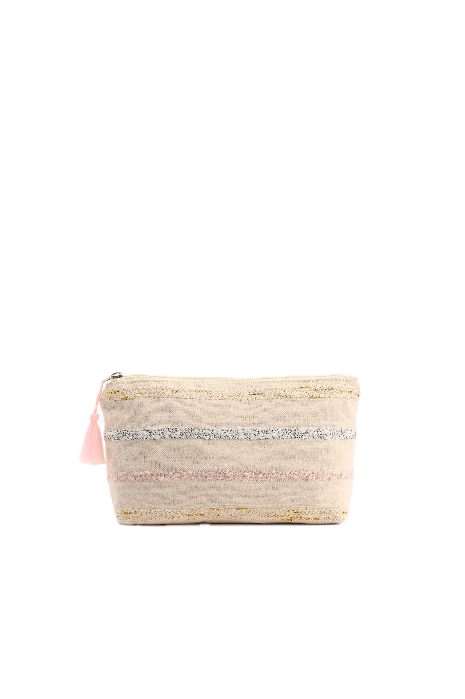 Pom Pom Cosmetic Bag