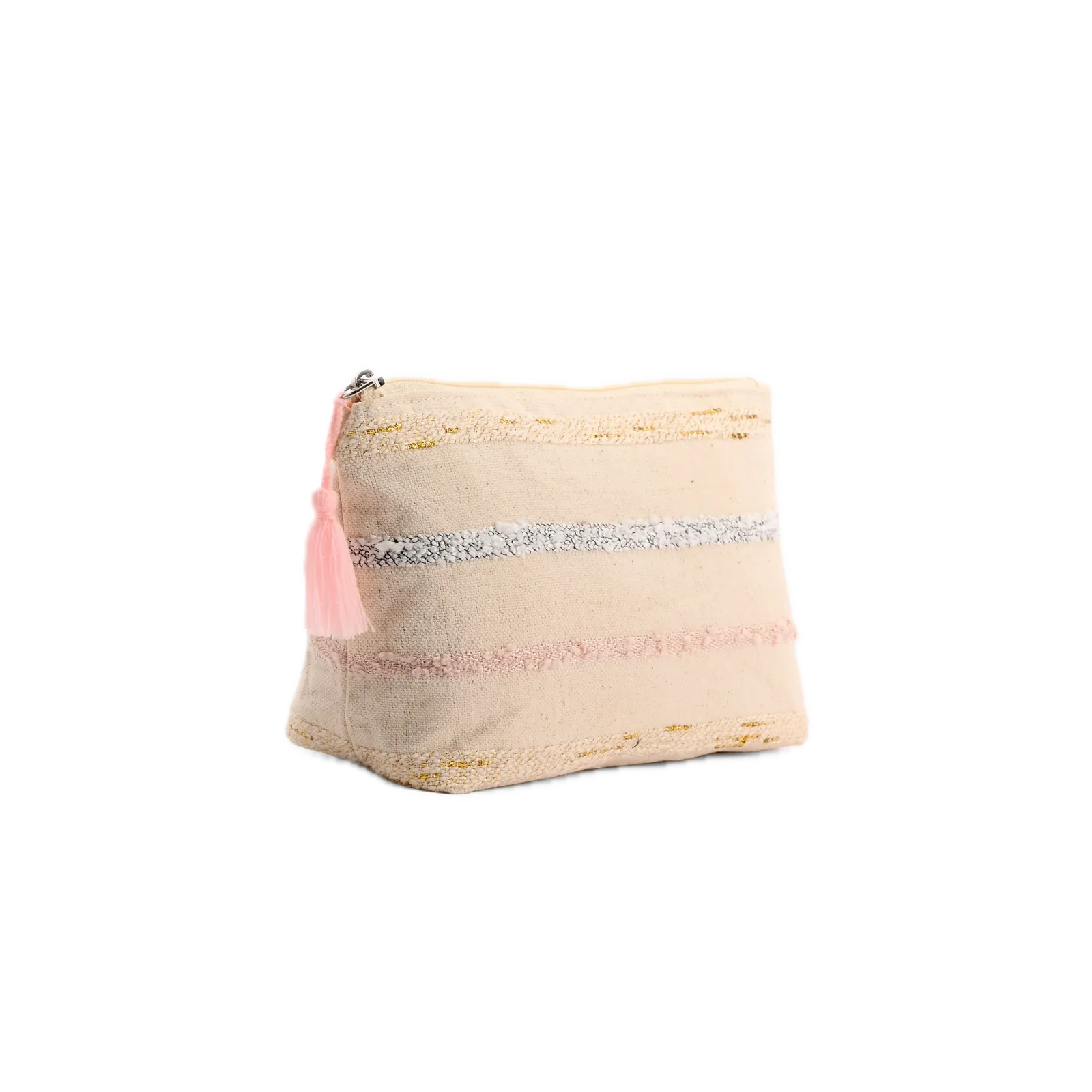 Pom Pom Cosmetic Bag