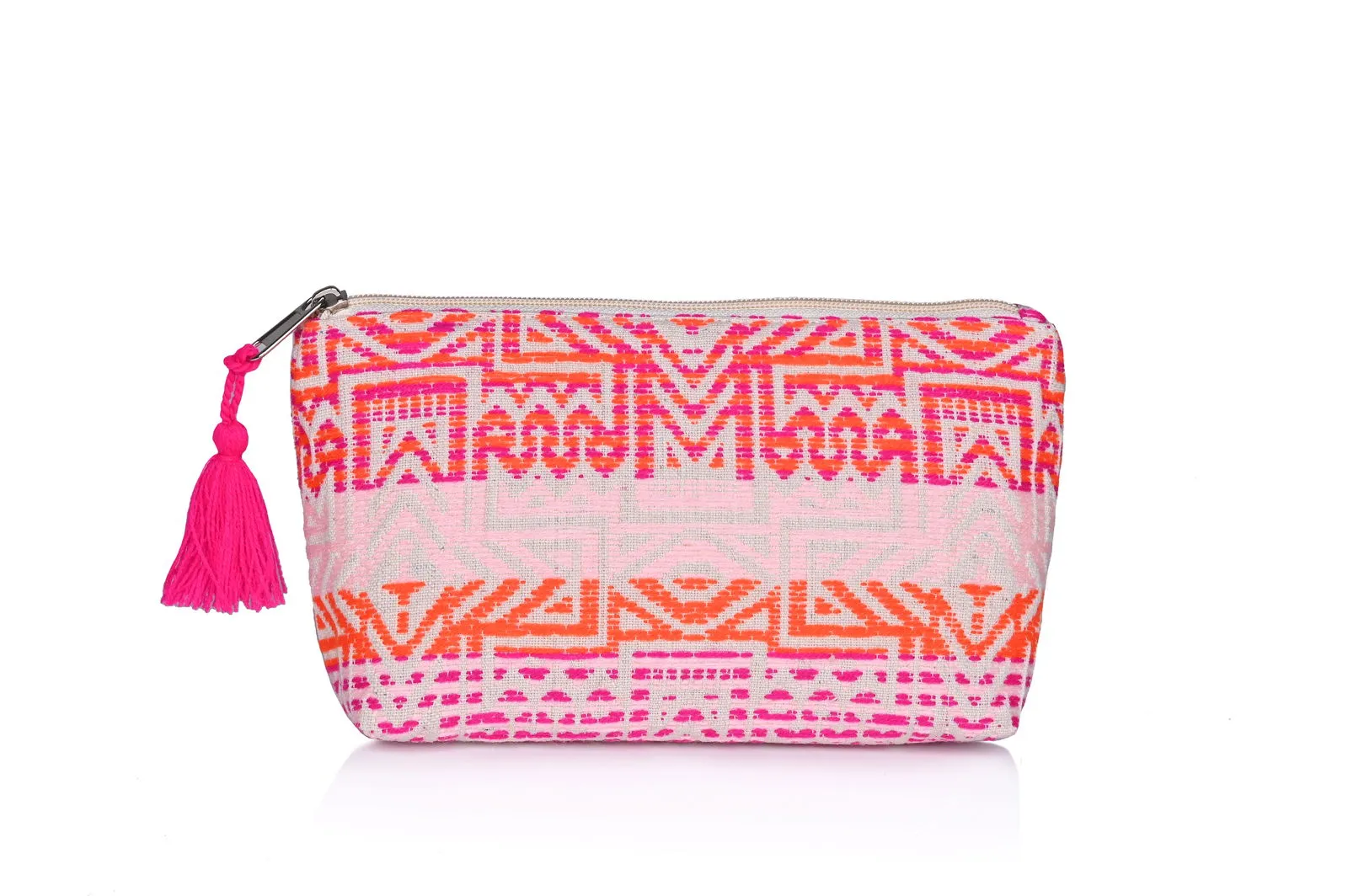 Pom Pom Cosmetic Bag