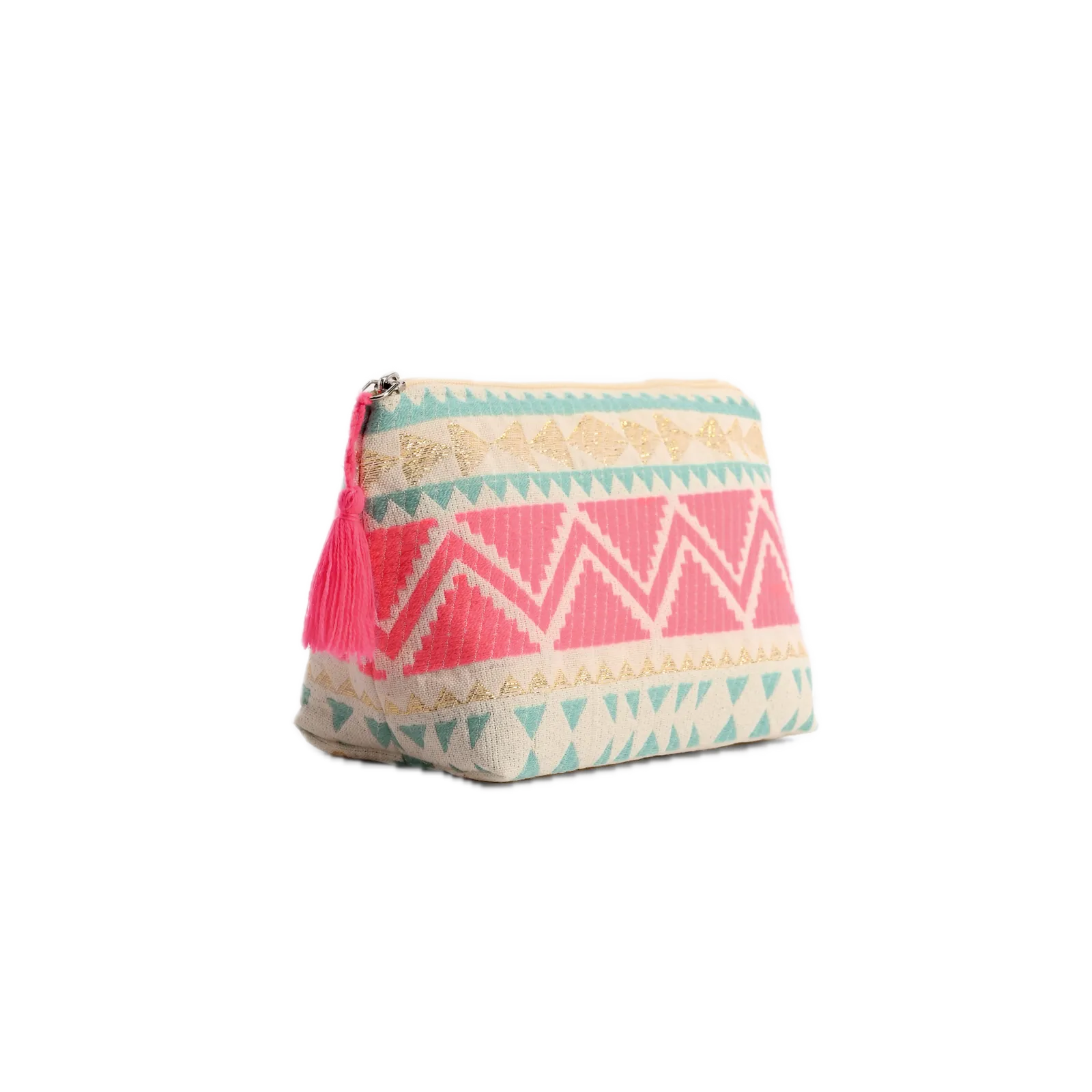 Pom Pom Cosmetic Bag