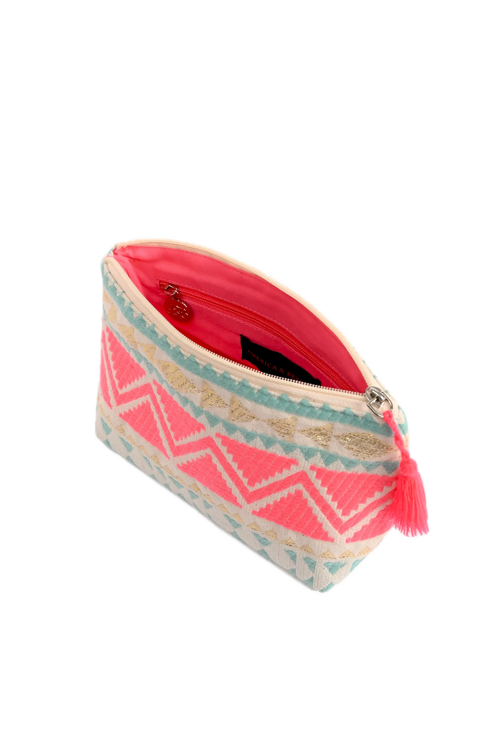 Pom Pom Cosmetic Bag