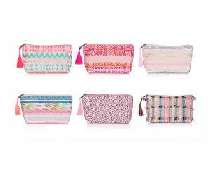 Pom Pom Cosmetic Bag