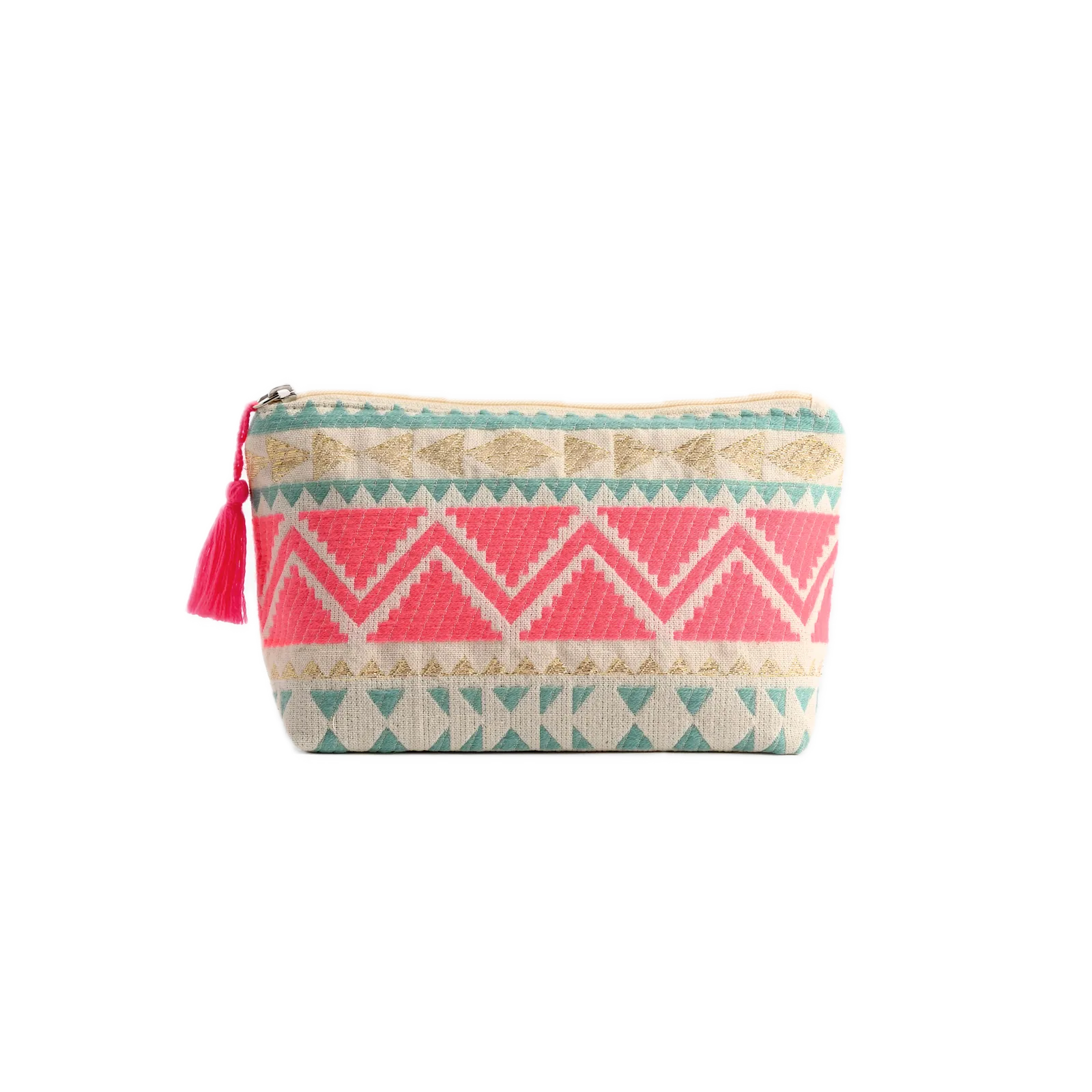 Pom Pom Cosmetic Bag