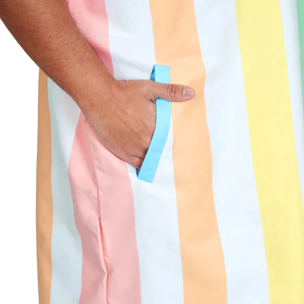 Poncho - Hooded Towel - Unicorn Waves