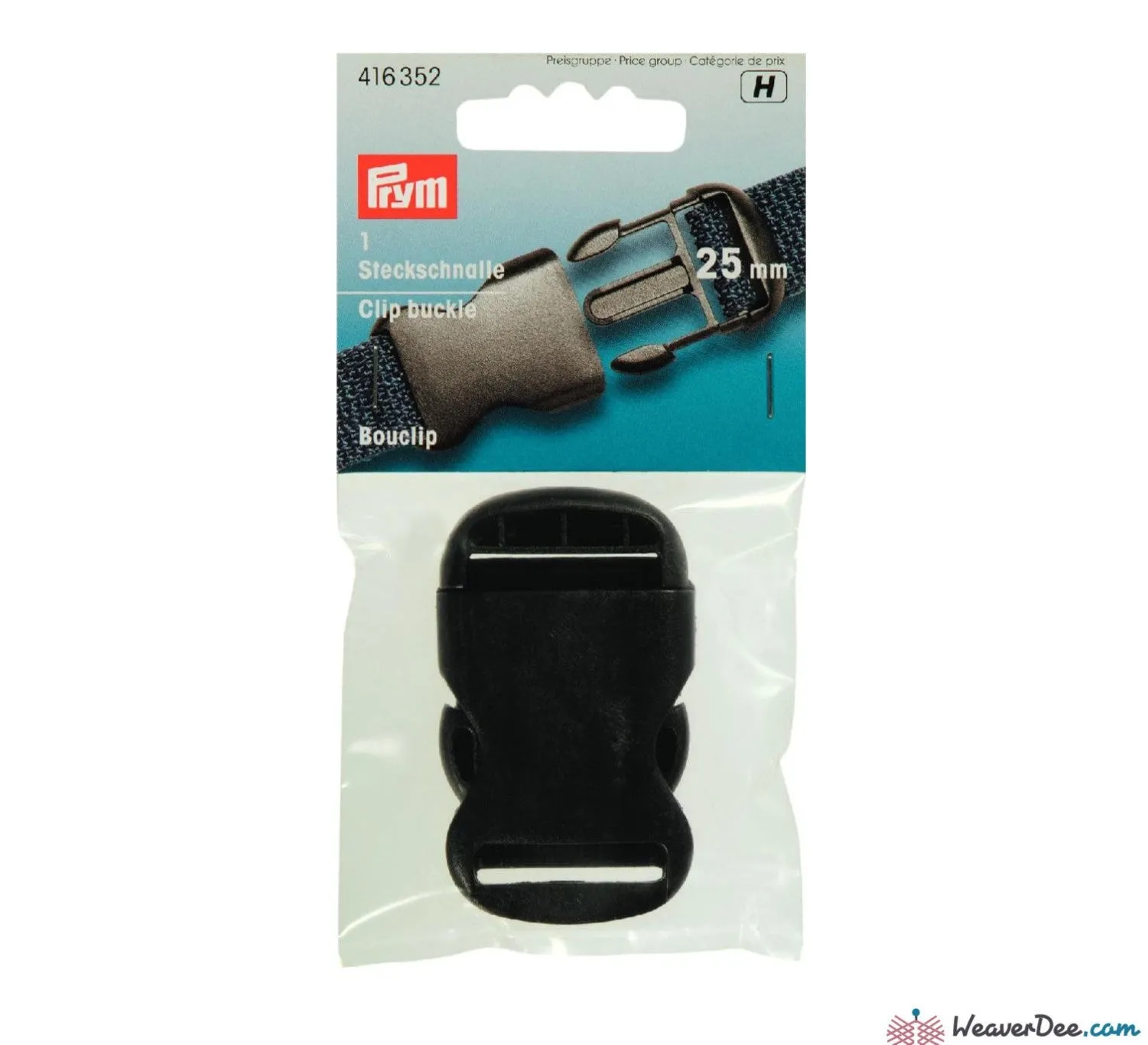 PRYM Clip Buckle / Black