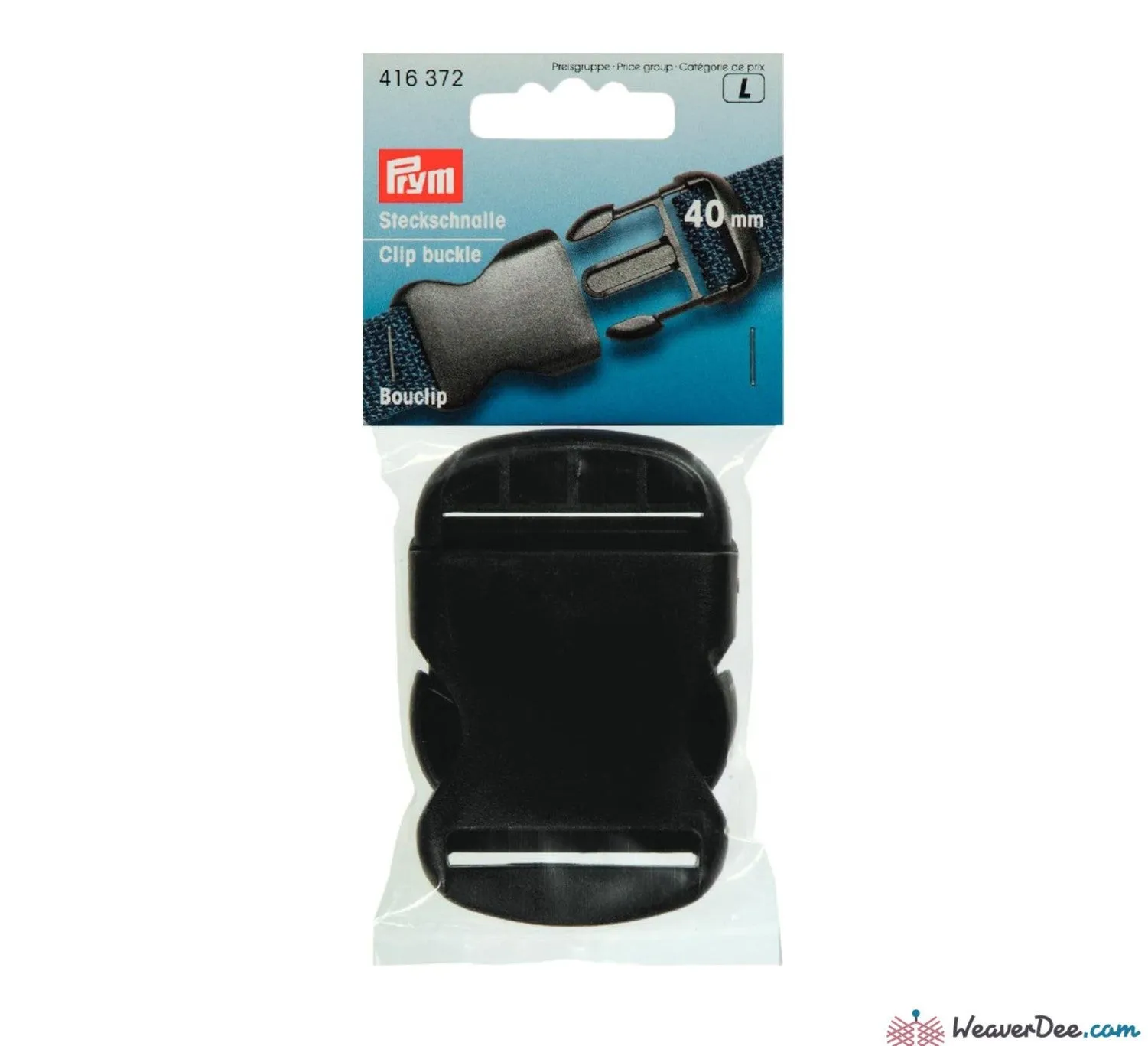 PRYM Clip Buckle / Black