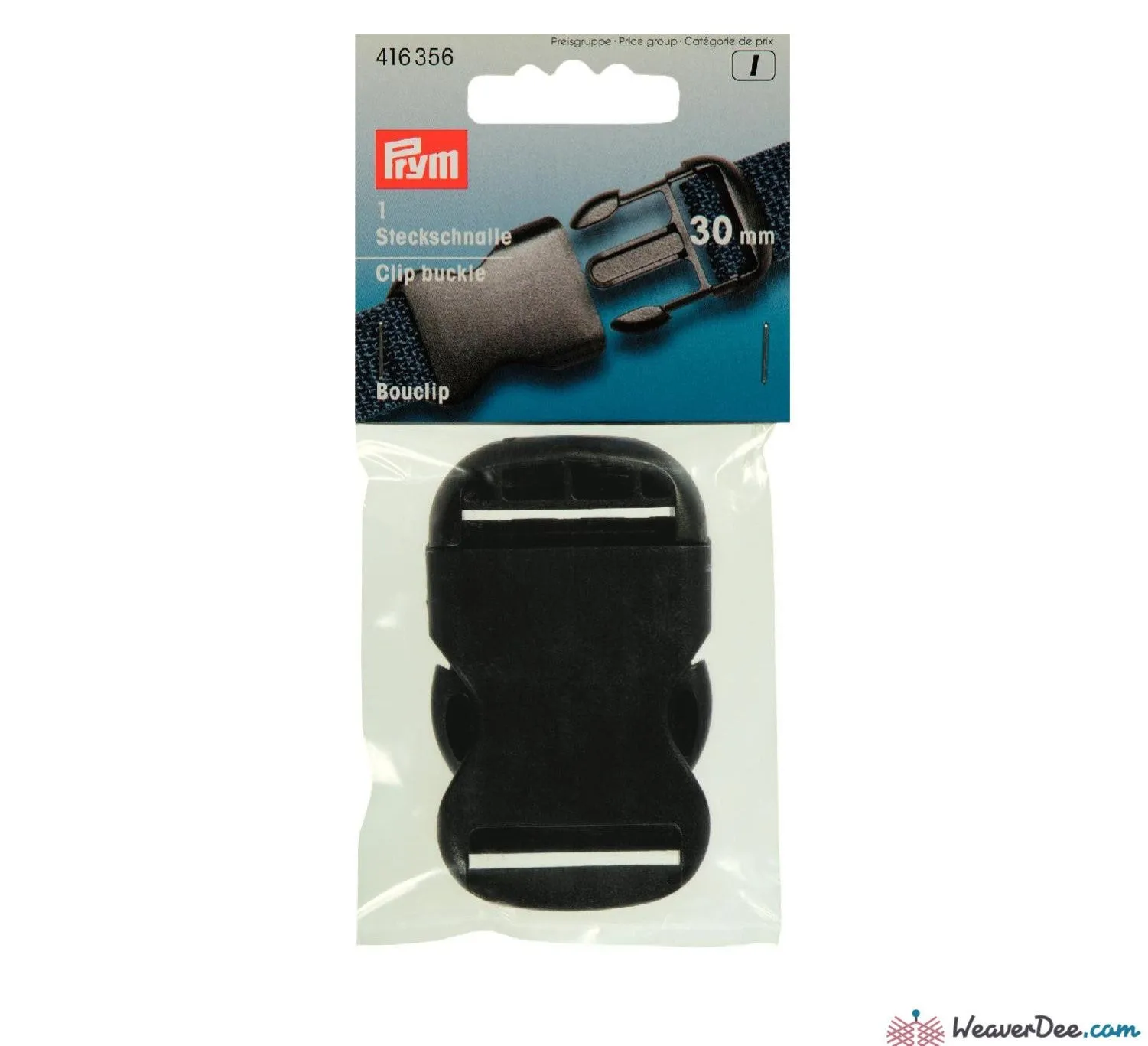 PRYM Clip Buckle / Black