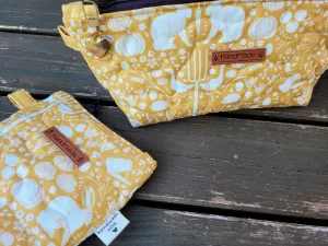 Quilted Zipper Pouch Set