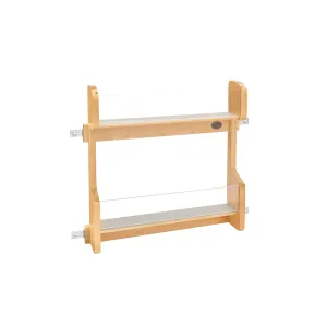 Rev-A-Shelf / 4VR-21-1 / Wood Vanity Cabinet Door Storage Rack