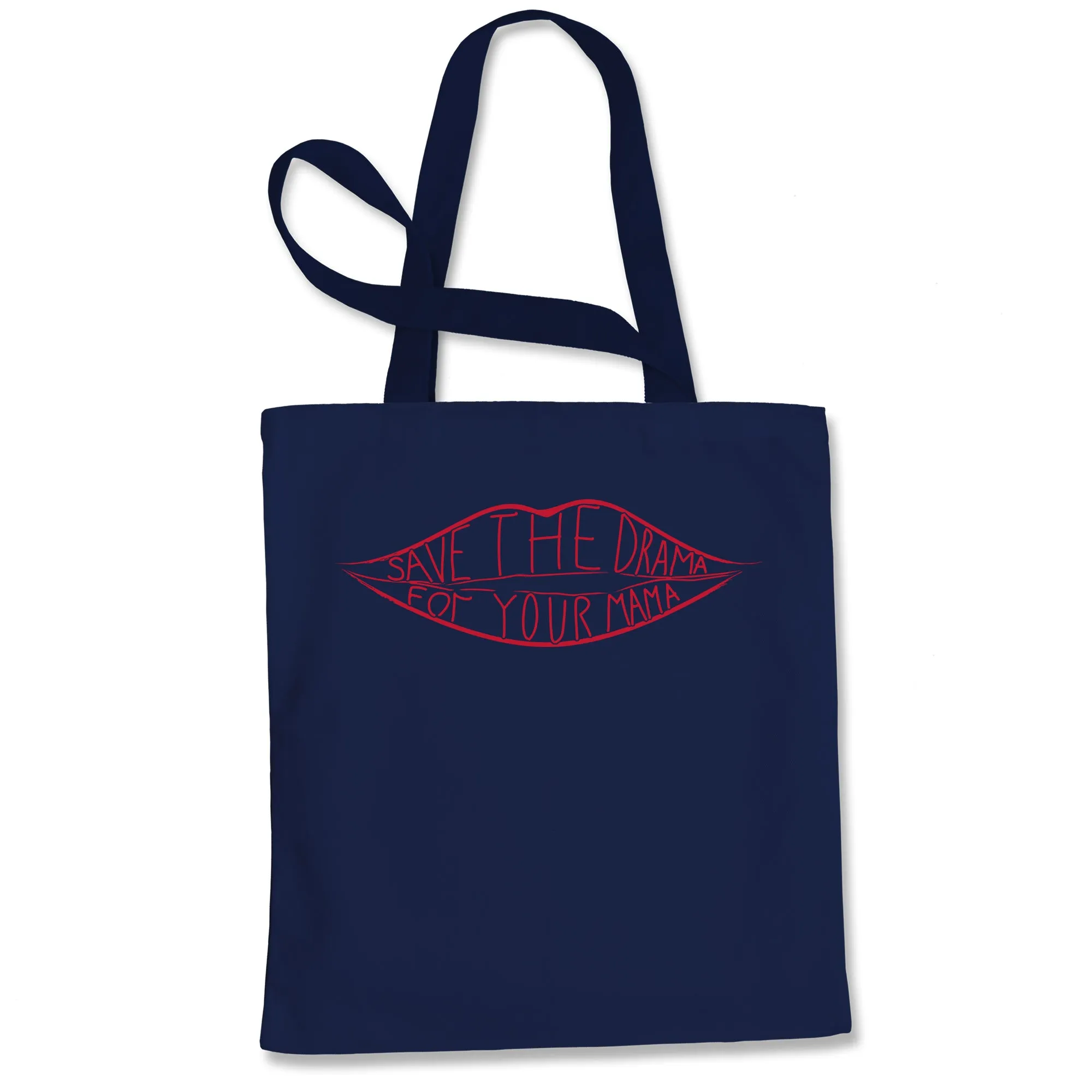 Save The Drama For Your Mama Drawstring Backpack
