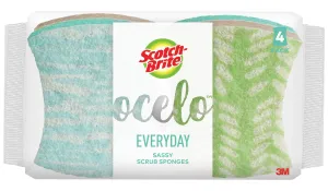 Scotch-Brite ocelo Non-Scratch Everyday Scrub Sponge, 4 Count