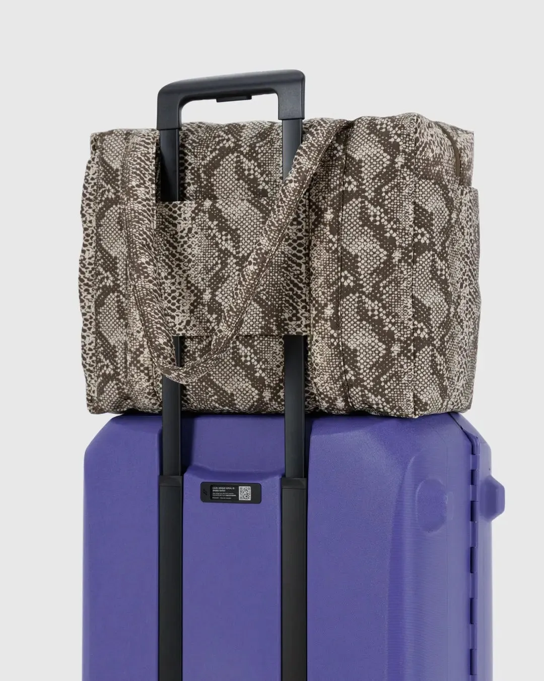 Small Cloud Carry-On Snakeskin | Baggu