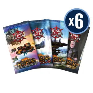 Star Realms Crisis Display 6 Each of 4 Packs