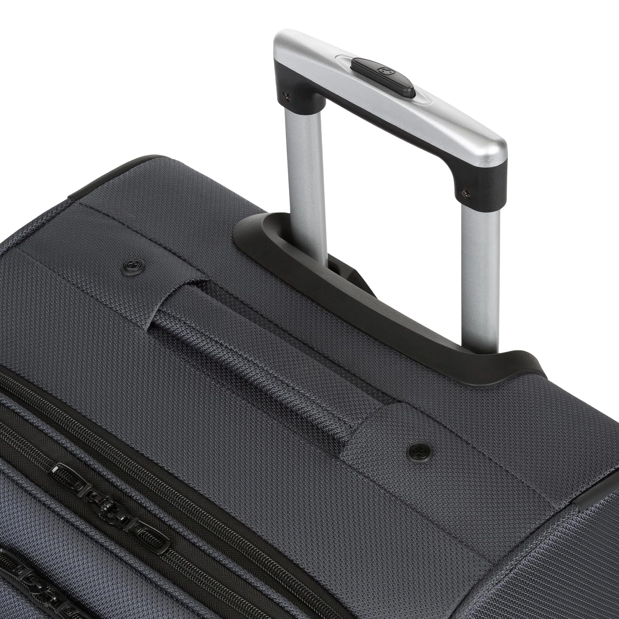 SwissGear Expandable Luggage, Dark Grey, 25-Inch
