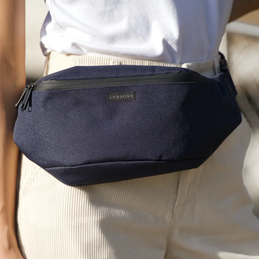 The Bond Classic - 600D Recycled Poly - Deep Navy / Black / Light Grey