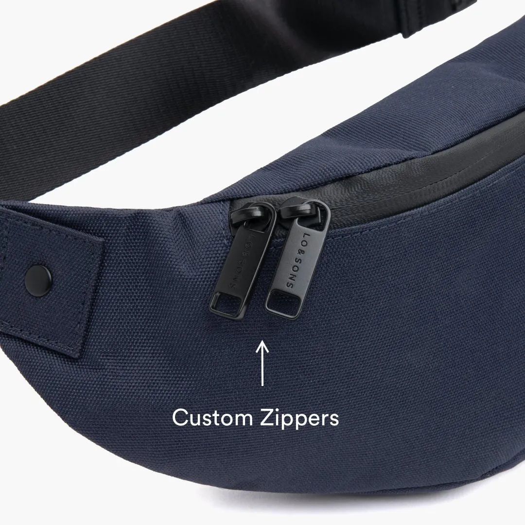 The Bond Classic - 600D Recycled Poly - Deep Navy / Black / Light Grey