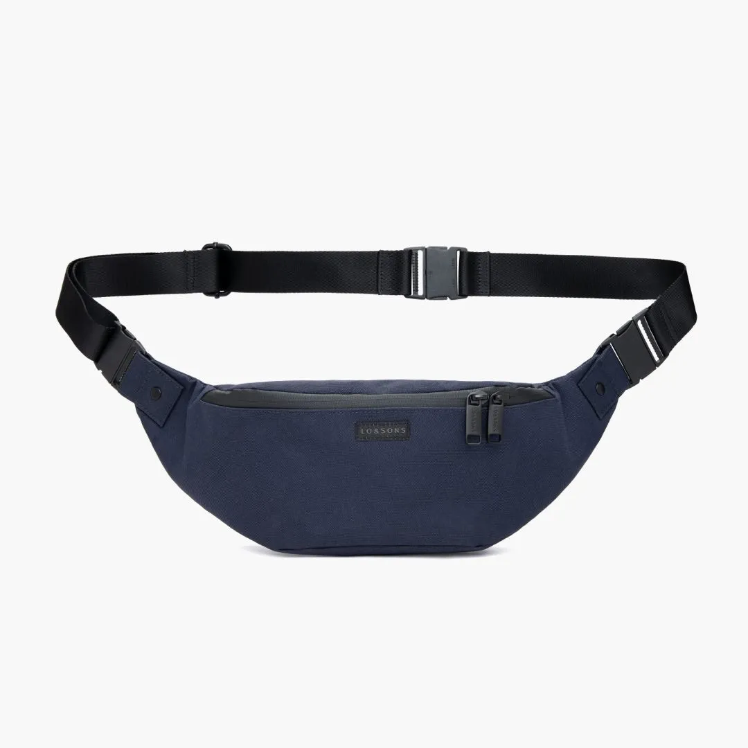 The Bond Classic - 600D Recycled Poly - Deep Navy / Black / Light Grey