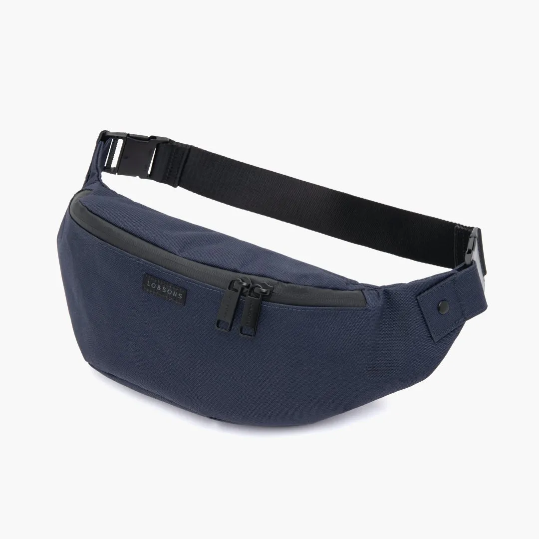 The Bond Classic - 600D Recycled Poly - Deep Navy / Black / Light Grey