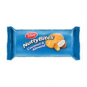 TIFFANY NUTTY BITES COCONUT&ALMOND 97.2GM