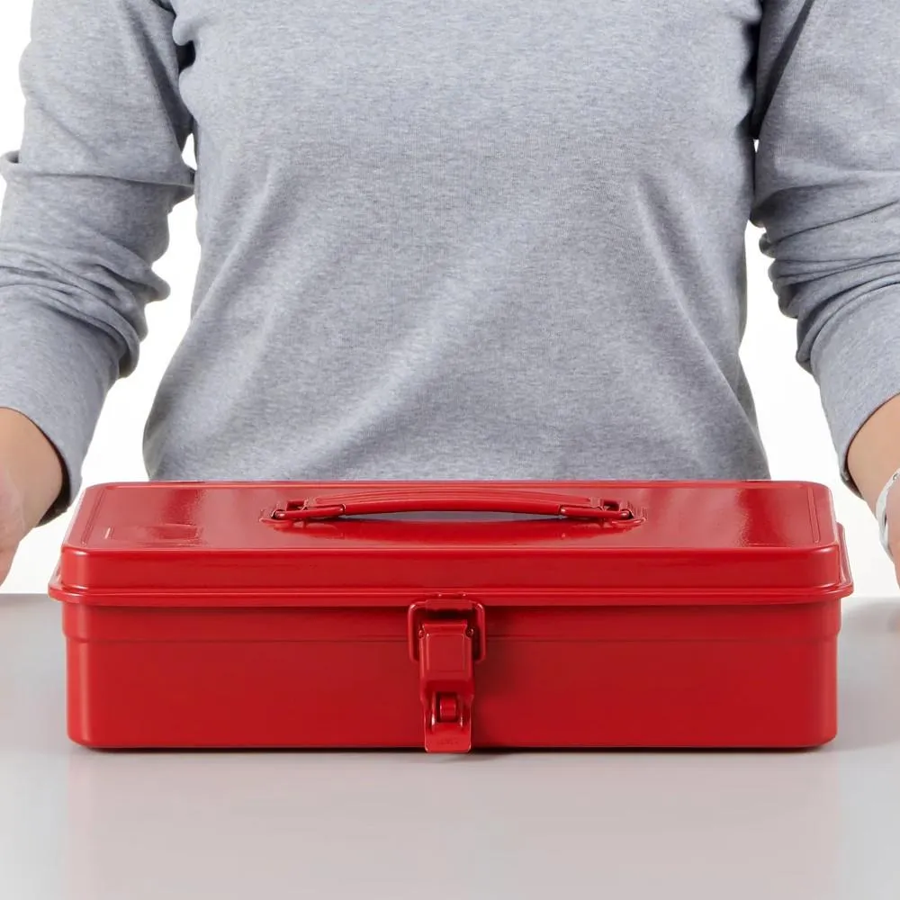 Toyo Steel Trunk Shape Toolbox T-320 White