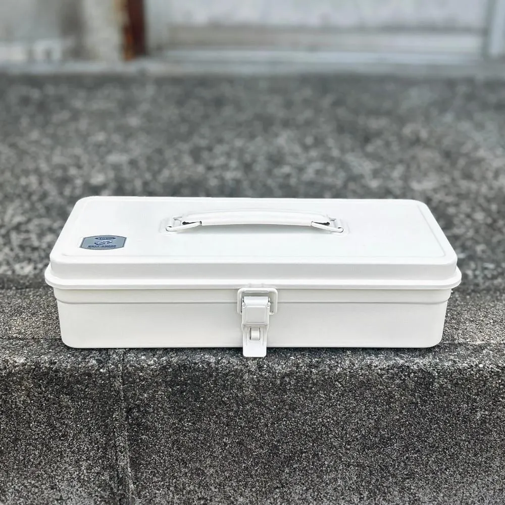 Toyo Steel Trunk Shape Toolbox T-320 White