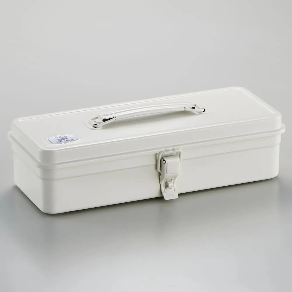 Toyo Steel Trunk Shape Toolbox T-320 White