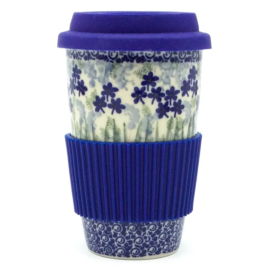 Travel Cup 14 oz in Alpine Blue