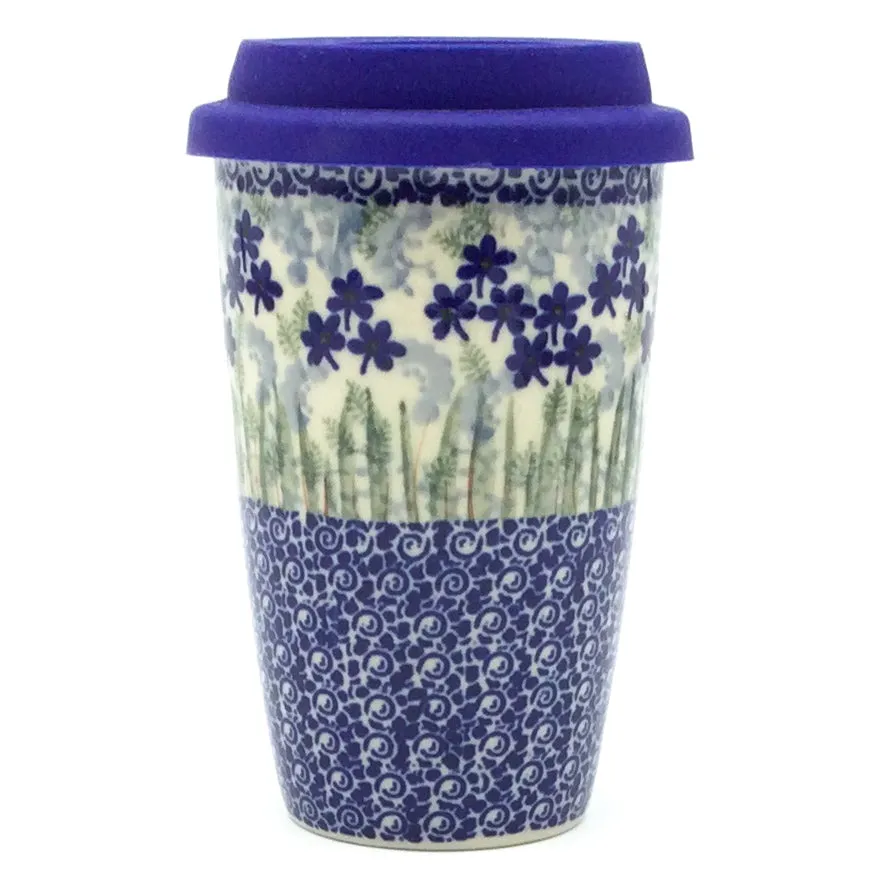 Travel Cup 14 oz in Alpine Blue