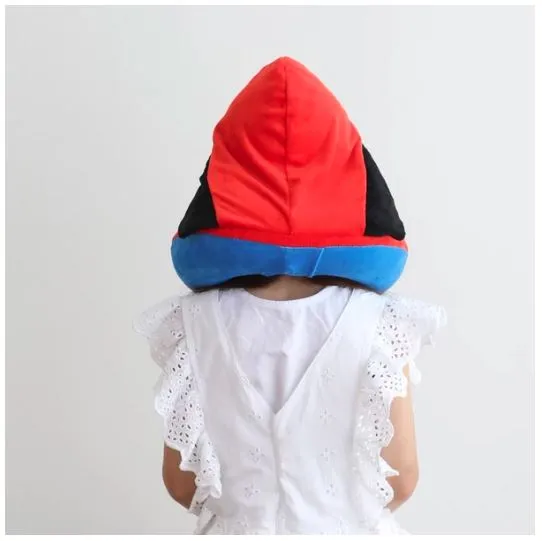 TravelMall Kid’s Justice League 3D Foldable Hood With Patented Pump Pillow - Wonder Woman