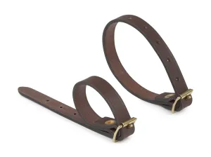 Tripod Straps - 5/8 / Chocolate Leather