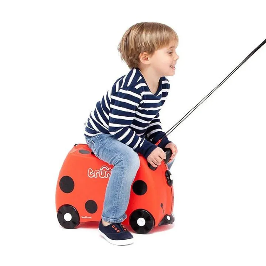 Trunki Ride on Luggage - Harley the Ladybug