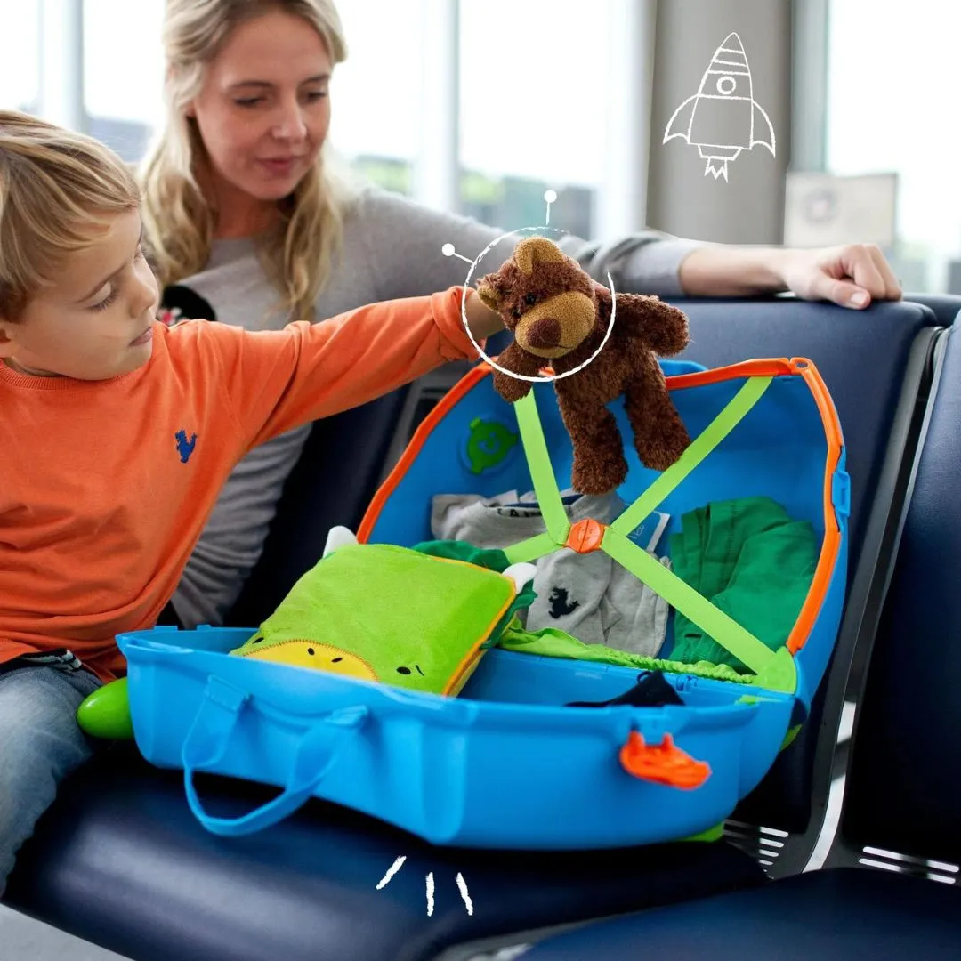 Trunki: Terrance Blue Ride on Suitcase
