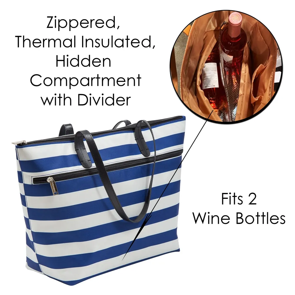 Two Bottle Tote Libation Design