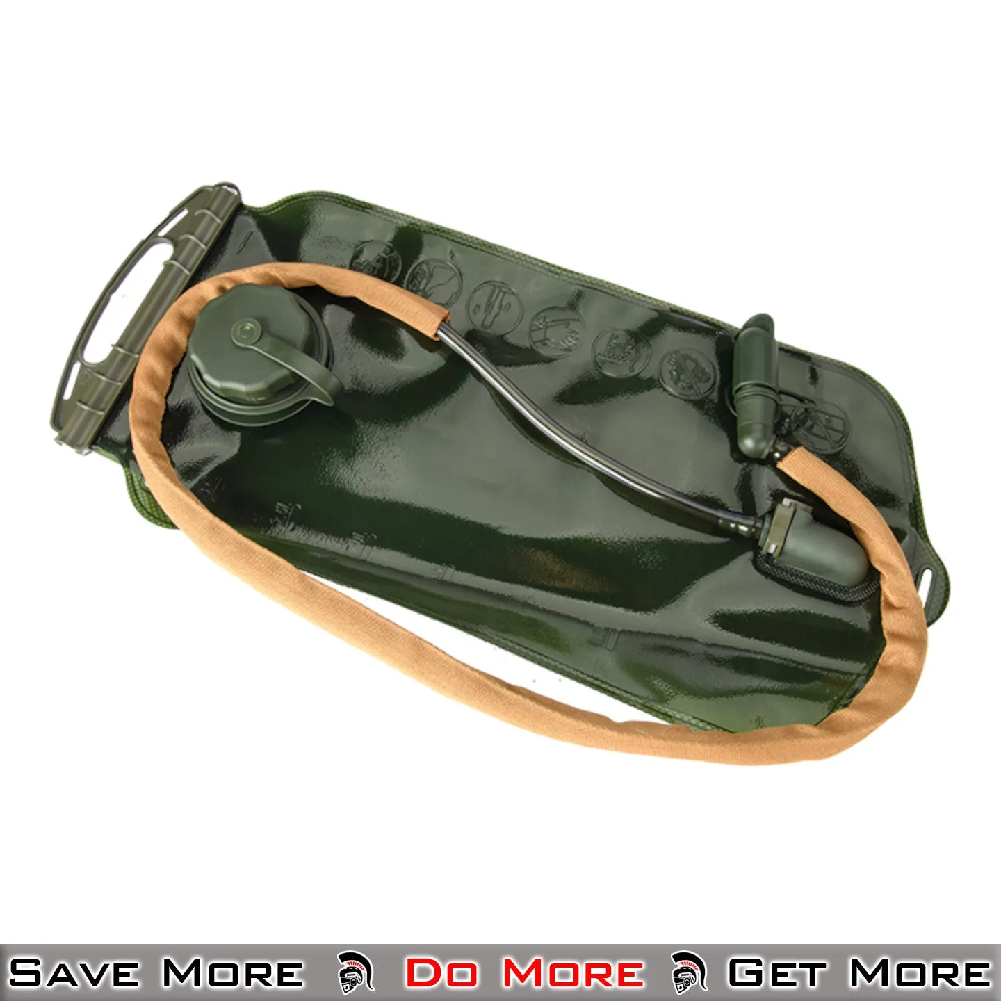 WoSport Tactical Hydration Bladder With MOLLE Sleeve Bag for Outdoor Use
